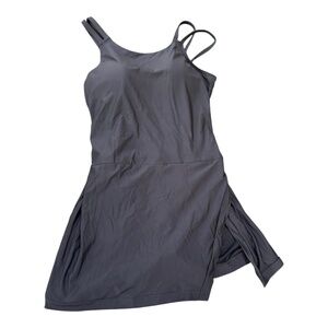 Lands End EUC Size 12 Women's swim dress Black